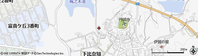 三重県名張市下比奈知2258周辺の地図