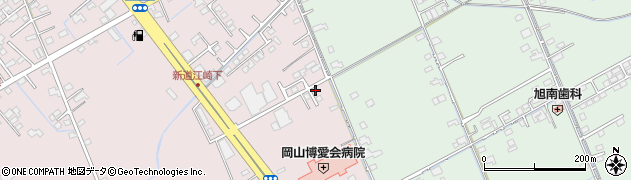 岡山県岡山市中区江崎448-1周辺の地図