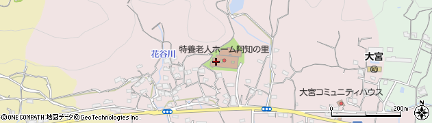 デイサービスセンター阿知の里周辺の地図