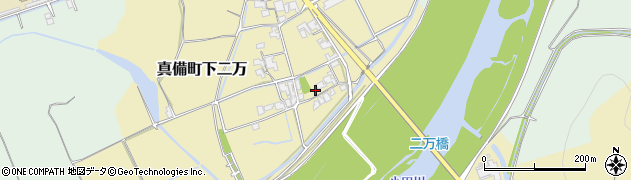 岡山県倉敷市真備町下二万2082周辺の地図