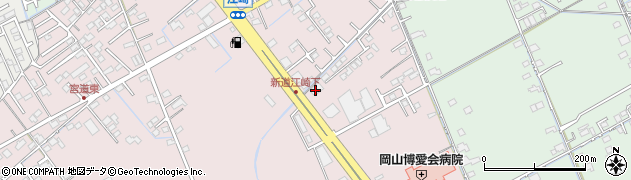 株式会社アペックス　岡山営業所周辺の地図