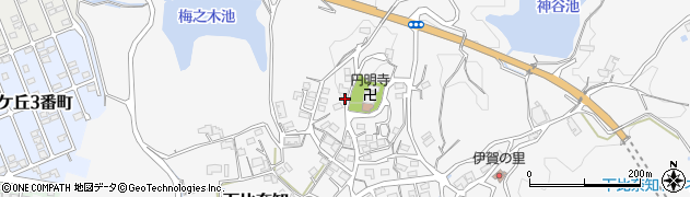 三重県名張市下比奈知2243周辺の地図