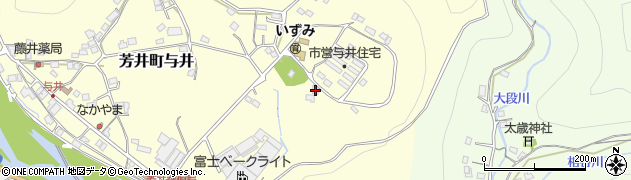 岡山県井原市芳井町与井241周辺の地図