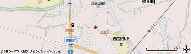 石見横田郵便局周辺の地図