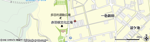 愛知県田原市高松町（尾村崎）周辺の地図