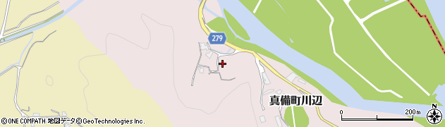 岡山県倉敷市真備町川辺2804周辺の地図