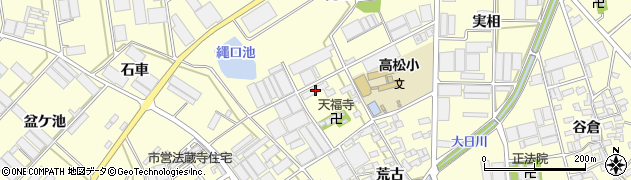 愛知県田原市高松町木場19周辺の地図