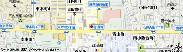 大阪府　八尾土木事務所周辺の地図