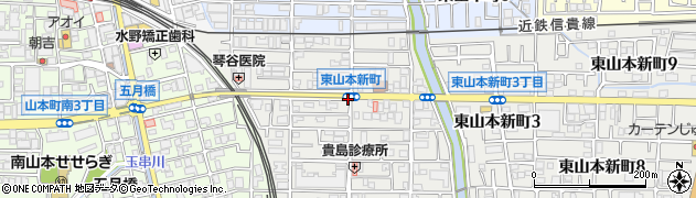 東山本新町周辺の地図