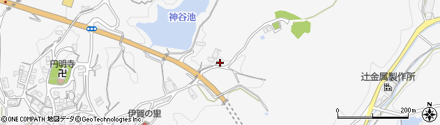 三重県名張市下比奈知3381周辺の地図