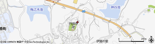 三重県名張市下比奈知1728周辺の地図