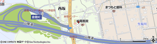 岡山県倉敷市西坂1718周辺の地図