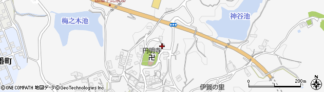三重県名張市下比奈知1730周辺の地図