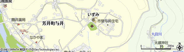 岡山県井原市芳井町与井505周辺の地図