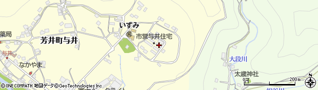 岡山県井原市芳井町与井518周辺の地図