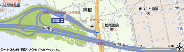 岡山県倉敷市西坂765周辺の地図