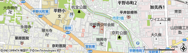 ケアプランれんげ堂周辺の地図