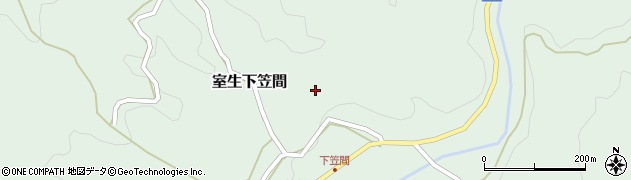 奈良県宇陀市室生下笠間272周辺の地図