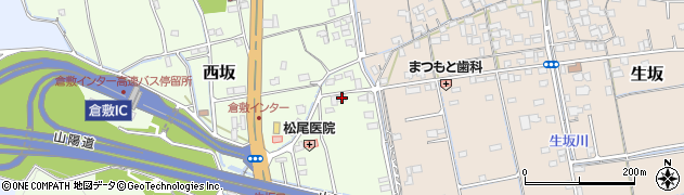 岡山県倉敷市西坂1750周辺の地図