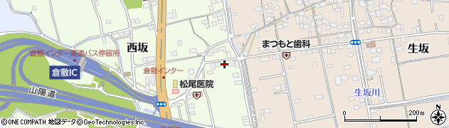 岡山県倉敷市西坂1753周辺の地図