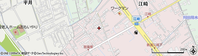 岡山県岡山市中区江崎42-11周辺の地図