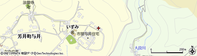岡山県井原市芳井町与井574周辺の地図