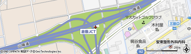 岡山県倉敷市三田308周辺の地図