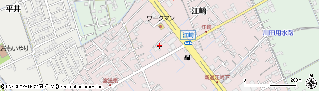 岡山県岡山市中区江崎53周辺の地図