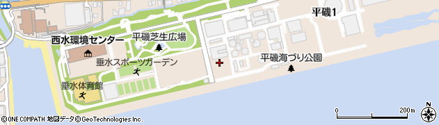 兵庫県神戸市垂水区平磯周辺の地図