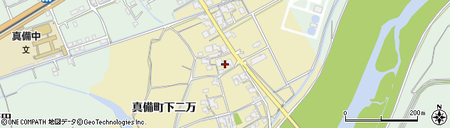 岡山県倉敷市真備町下二万2047周辺の地図