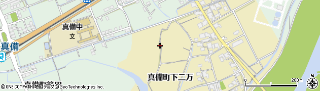 岡山県倉敷市真備町下二万2192-7周辺の地図
