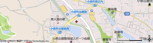 南都銀行矢田南出張所周辺の地図
