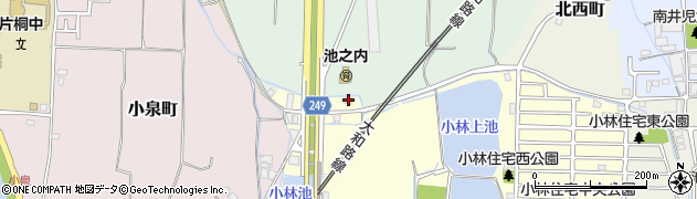 奈良県大和郡山市小林町8周辺の地図