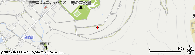 岡山県井原市芳井町吉井周辺の地図