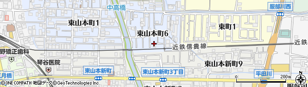 シャーメゾンヤサカ駐車場周辺の地図