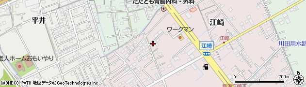 岡山県岡山市中区江崎73周辺の地図