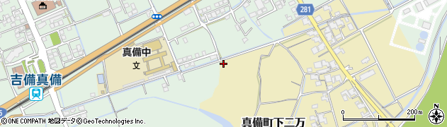 岡山県倉敷市真備町下二万2192周辺の地図