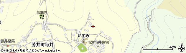 岡山県井原市芳井町与井488周辺の地図