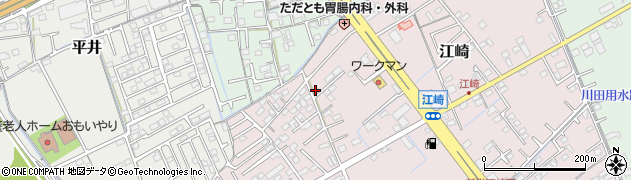 岡山県岡山市中区江崎73-2周辺の地図