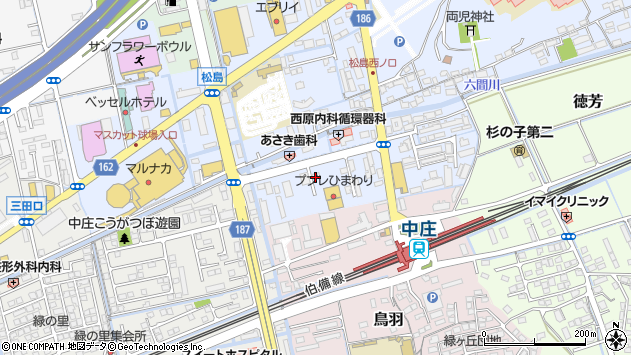 〒701-0114 岡山県倉敷市松島の地図