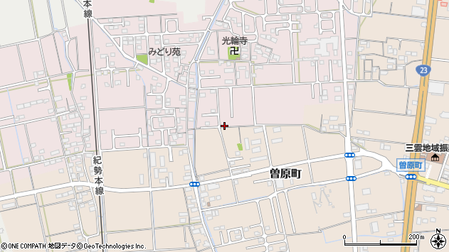 〒515-2111 三重県松阪市中林町の地図
