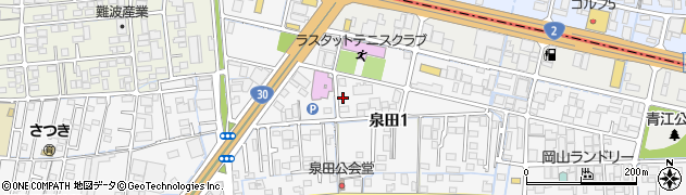 山陽新聞販売株式会社　泉田支店周辺の地図