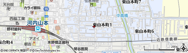 木田整骨院周辺の地図