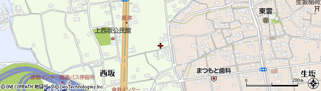 岡山県倉敷市西坂1672周辺の地図