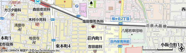 塩田整形外科周辺の地図