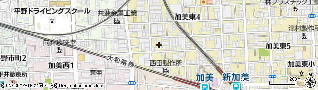 広橋紙業所周辺の地図