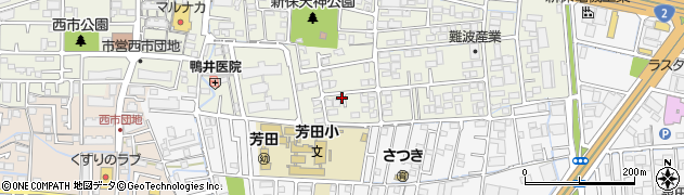 岡山県岡山市南区新保673周辺の地図