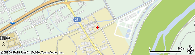 岡山県倉敷市真備町下二万1996周辺の地図