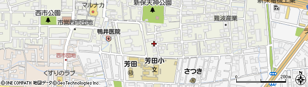 岡山県岡山市南区新保672周辺の地図