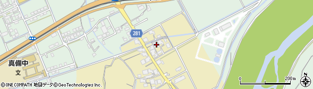 岡山県倉敷市真備町下二万2013周辺の地図